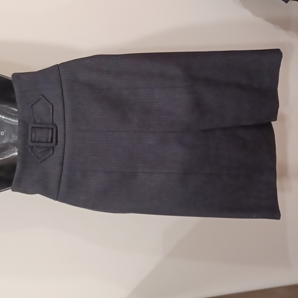 Kensie High-Waist Fly Front Suiting Pencil Skirt- Sz. 2 - Picture 9 of 11